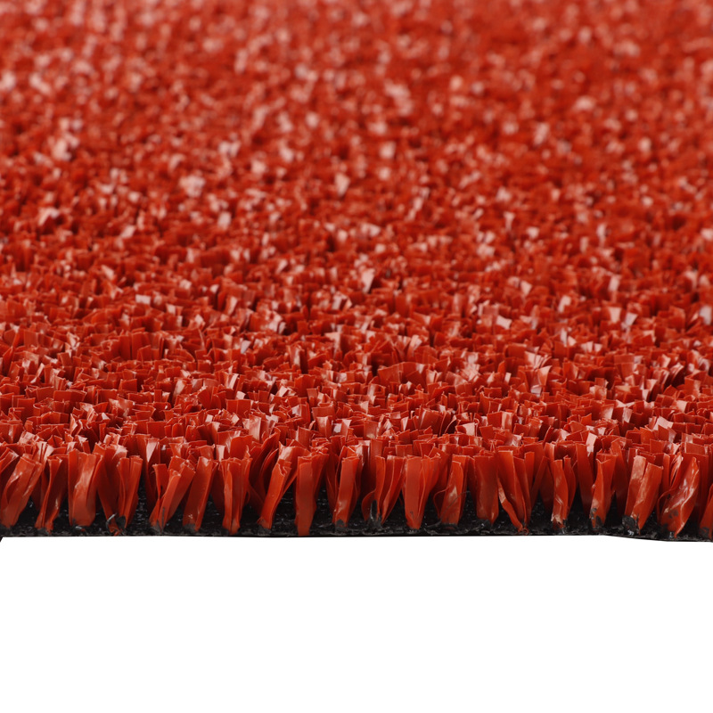 Clúster rojo de la altura 10mm-6500Dtex-52500 de la hierba