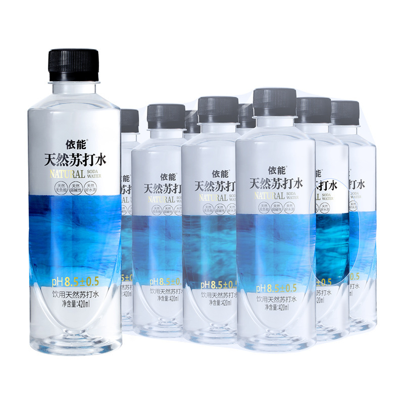Yineng Natural Soda Water Weakly Alkaline Non-Artificially Added Ph Value 8.5 Drinking Water 420ml*12 Bottles Free Shipping Yineng Natural Soda Water Weakly Alkaline Non-Artificially Added Ph Value 8.5 Drinking Water 420ml*12 Bottles Free Shipping