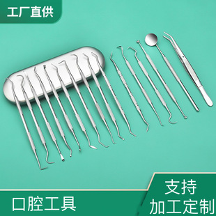 Spot Stainless Steel Dentist Oral Tool Probe to Remove Calculus and Picking Artifact Internal Air Peek Dental Oral Care