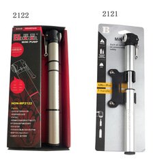 Factory direct supply of portable small high-pressure air pump bicycle basketball toy mini aluminum alloy pump