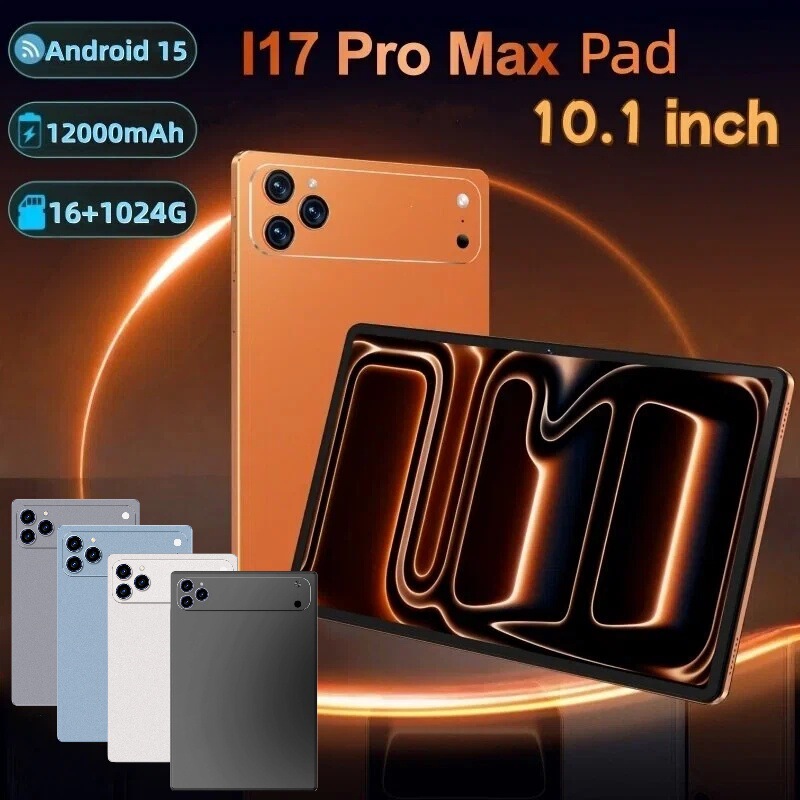 I17Promax Pad Cross-Border E-Commerce Dropshipping Manufacturer In-Stock Mobile Phone Call Device 10.1inch Android Tablet