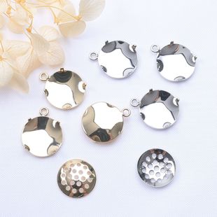 ��ɫ14K��������12mm 16mm�W�P�A�ε��� DIY�ֹ��朷�������