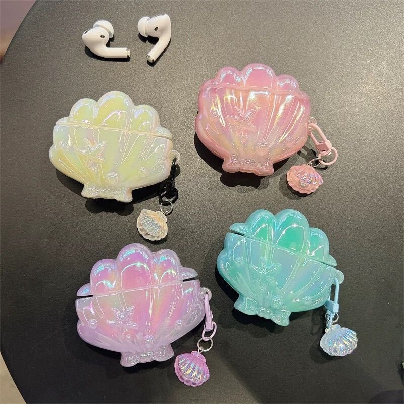 Electroplated Pink Shell Airpodspro3 Apple Bluetooth Headphone Shell 2/3/4 Generation Cartoon Protective Cover Suitable for Women Electroplated Pink Shell Airpodspro3 Apple Bluetooth Headphone Shell 2/3/4 Generation Cartoon Protective Cover Suitable for Women
