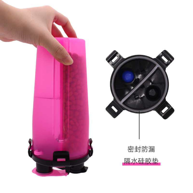 Taza de agua para mascotas grande transfronteriza hervidor de agua portátil para perros gato al aire libre botella de agua potable gato y perro suministros de agua taza de comida