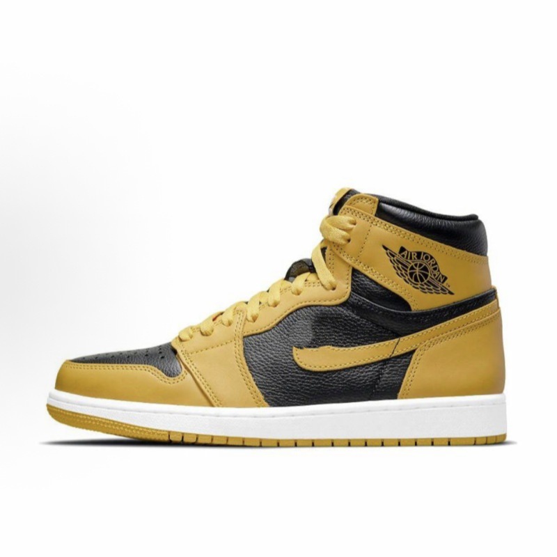 Comercio exterior AJ1 zapatos blancos y negros panda zapatos de baloncesto de alto tamaño Joe1 azul blanco puro de Carolina del Norte pareja zapatos casuales image 23