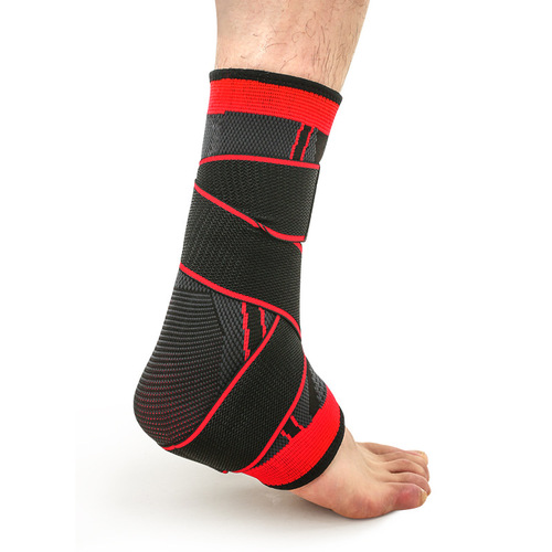 Ankle compression sleeve, ankle support with pressure, elastic ankle band, sports ankle sleeve, single pack.