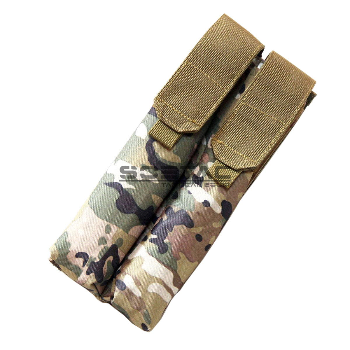 (2개) P90 클립 가방 더블 탄약 가방 전술 몰 액세서리 가방 P90 상자 가방 다기능 교수형 가방