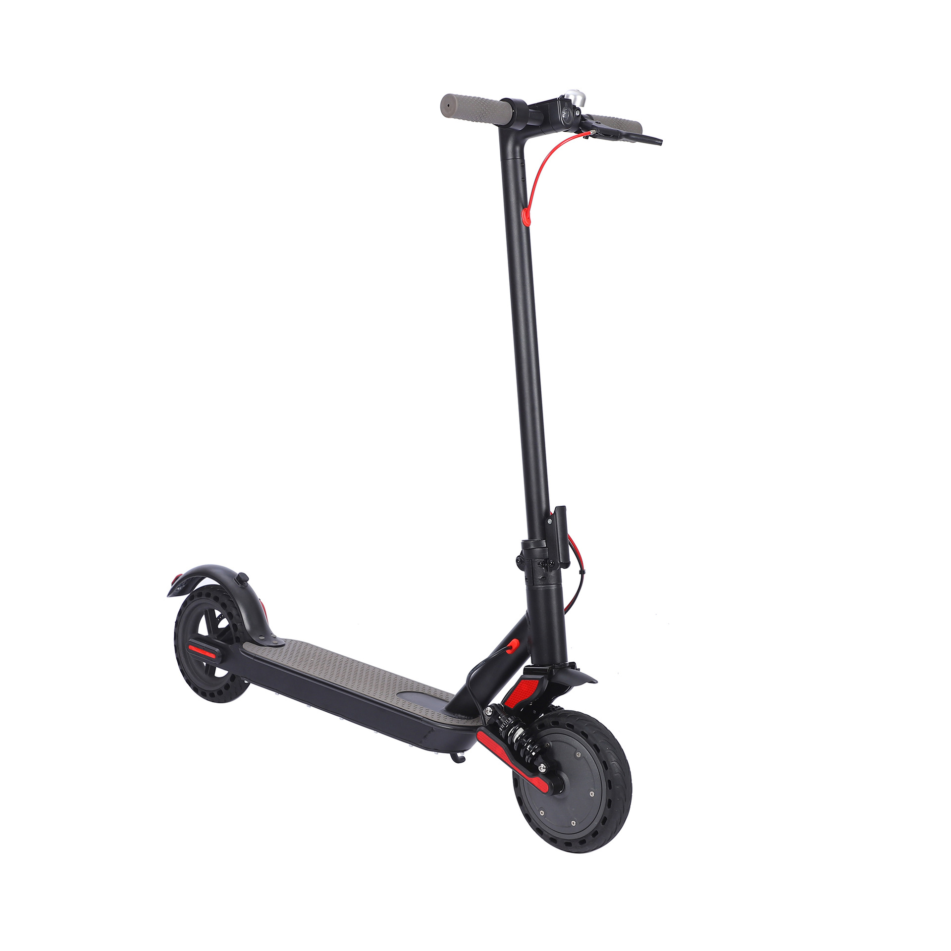 Scooter eléctrico plegable pequeño M3658.5 pulgadas pedal de scooter para adultos con bolsa de asiento de amortiguación portátil