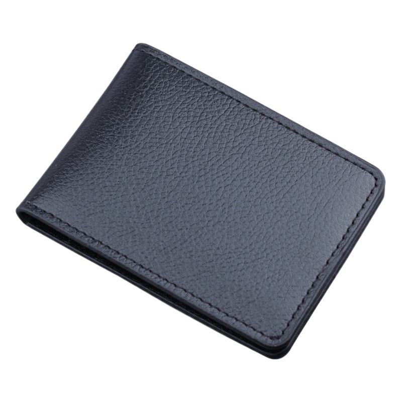 Titular de la tarjeta de los hombres licencia de conducir de los hombres estuche de cuero licencia de conducir de los hombres de múltiples capas certificado de los hombres bolsa de comercio electrónico transfronterizo de las mujeres fábrica