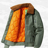 Демисезонная куртка для отдыха, увеличенная толщина, в американском стиле, свободный крой