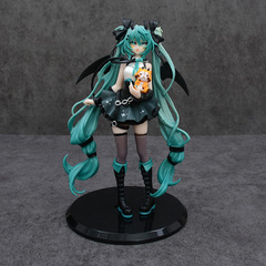 美少女系列小恶魔初音手办小浣熊二次元黑暗天使桌面模型摆件批发