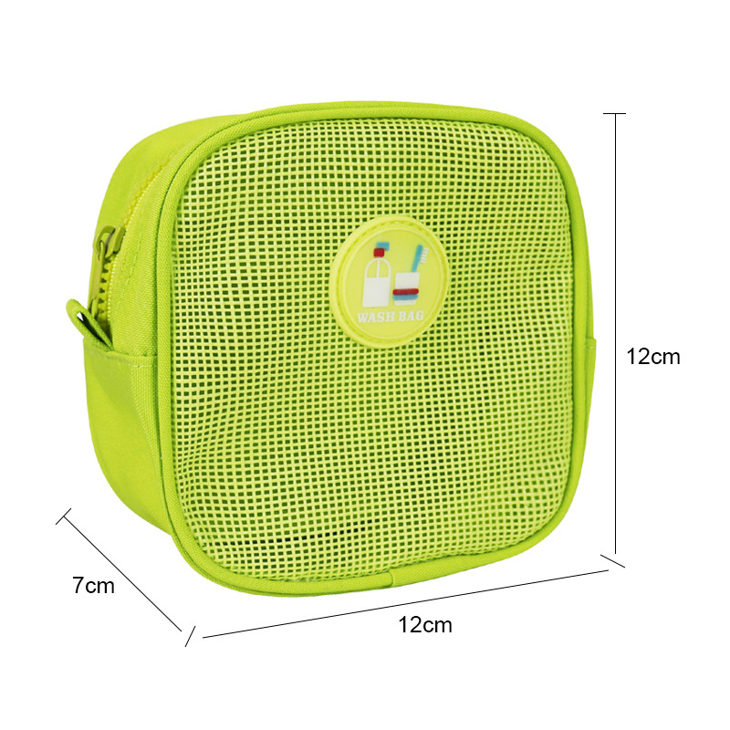 韩国网眼数码收纳包 护肤化妆包  浴球洗漱袋零钱旅行杂物包中包1