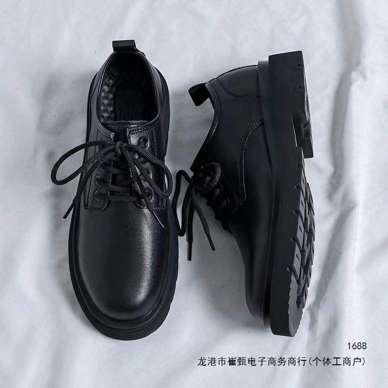 New summer collection of men’s leather shoes: casual, British-style, non-slip, versatile, suitable for business and formal wear, black leather shoes, and groom’s shoes for weddings