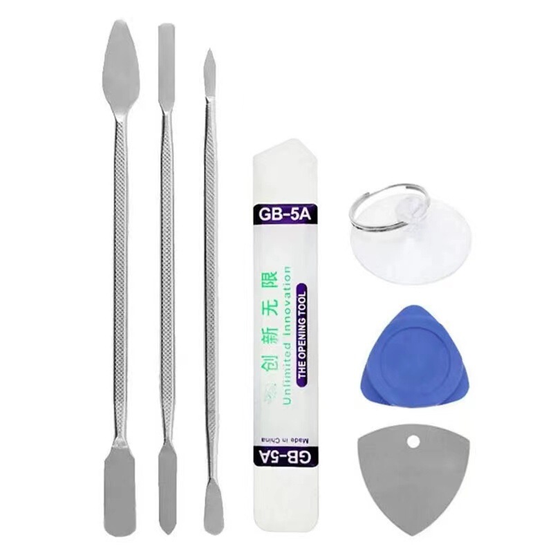 Cross-border Hot Sale 7 Pieces 8 Pieces Set Laptop Tablet Crowbar Mobile Phone Dismantling Repair Tool Crowbar Pry Piece