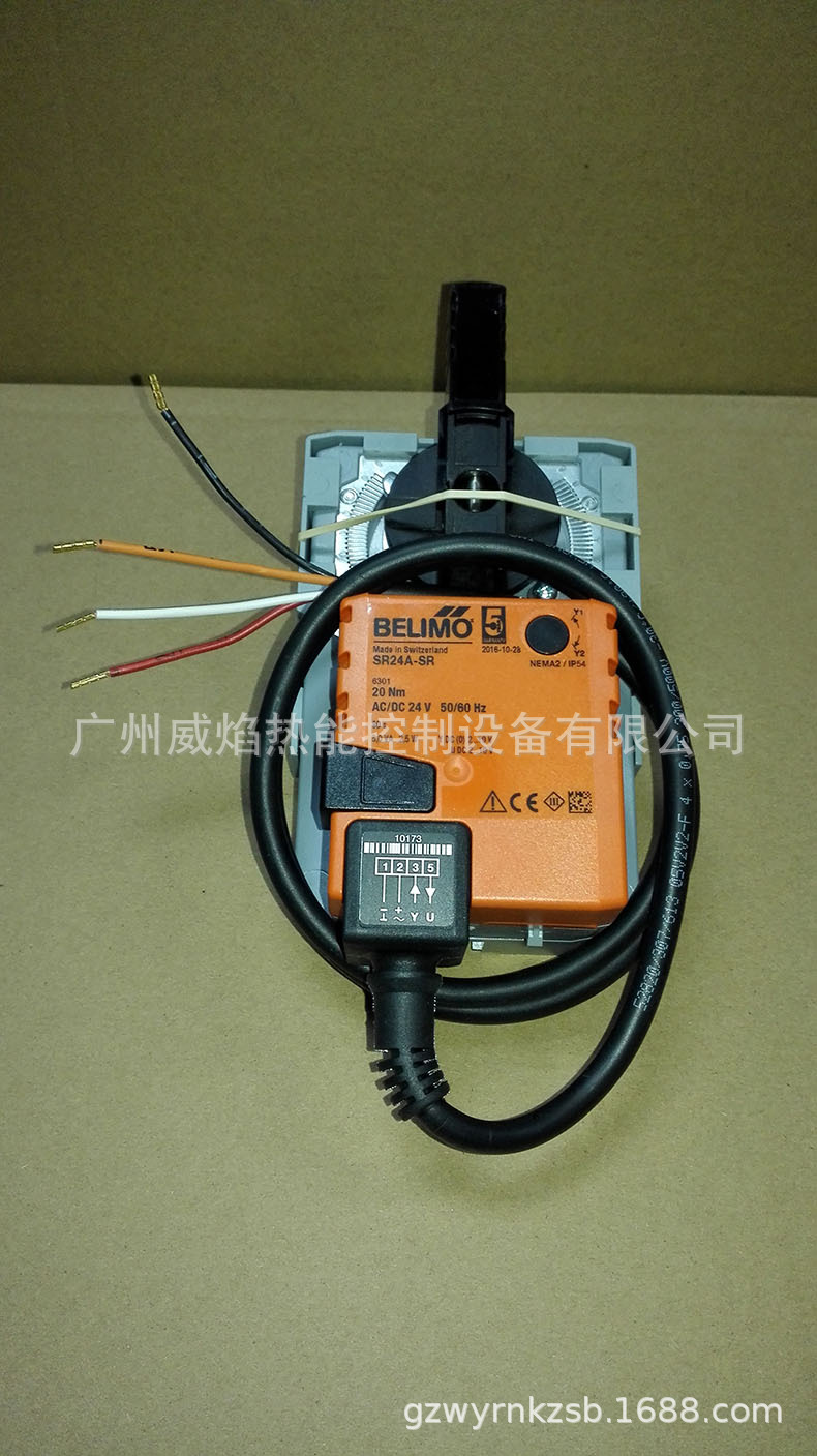 【实物】SR24A-SR电动执行器瑞士博力谋belimo