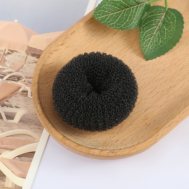 Meatball cabeza placa artefacto perezoso tejer donut pelo encaje francés simple bandeja esponjosa al por mayor