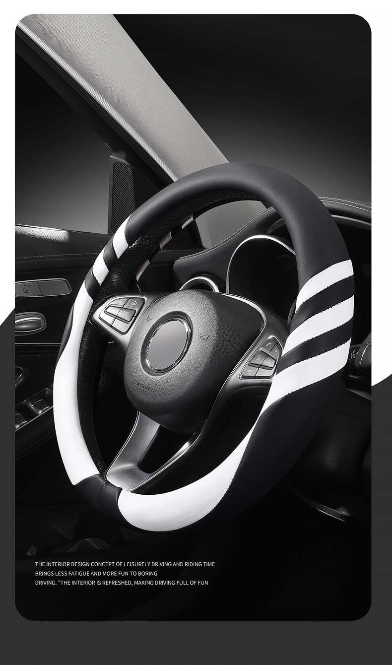 Cartoon Wings Steering Wheel Cover Four Seasons Universal Car Handlebar Cover Cross-Border Wholesale Dropshipping Retail