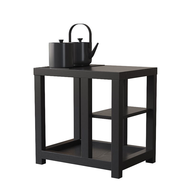 단단한 나무 차 캐비닛