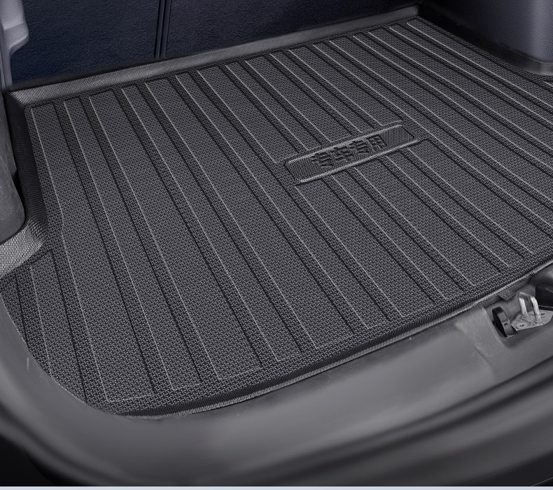 Tpe Full Model Special Car Tpe Rear Trunk Mat Environmentally Friendly High Edge Wear-Resistant Waterproof Full Surround Trunk Mat