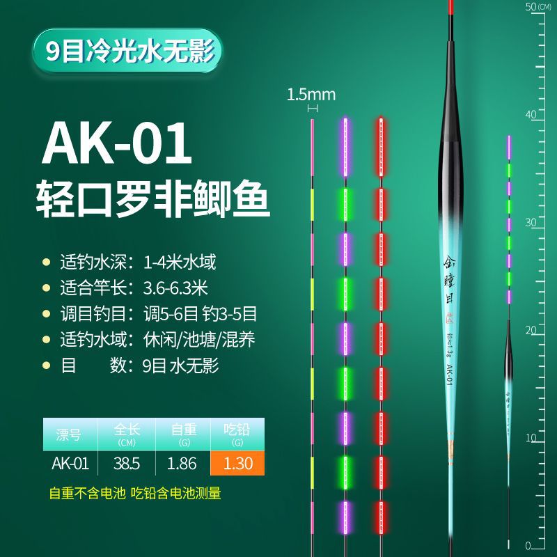 AK - 01 [comer 1,3 gramos de plomo) agua fría sin sombra - lista obligatoria de compras