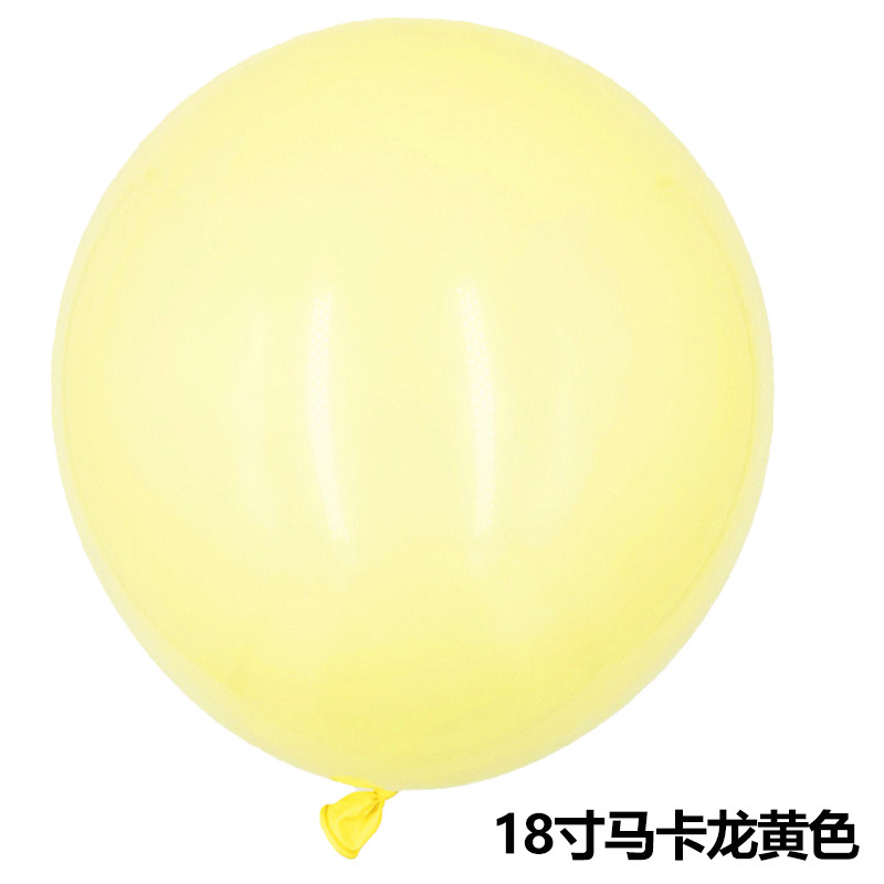 Globo de macarón al por mayor decoración escenario de diseño de confesión de boda espesa 18 pulgadas globo de látex