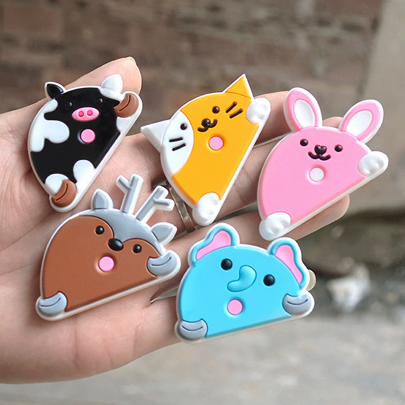 Наклейка на дверь автомобиля с защитой от столкновений мультяшная дверная граница с защитой от царапин полоса для зеркала заднего вида Защитная Наклейка универсальная Милая Автомобильная полоса для защиты от столкновений