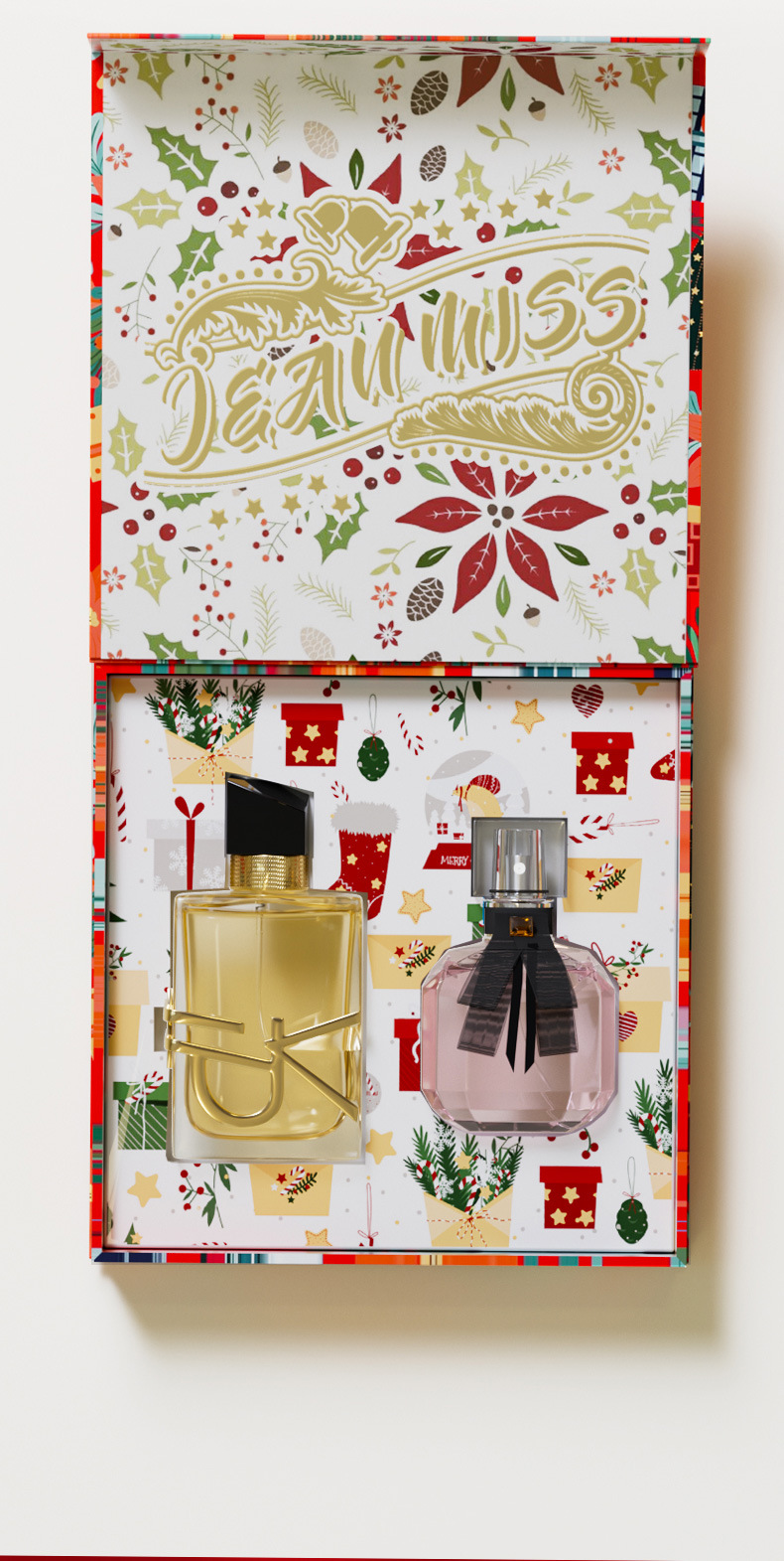 Xiaocheng Yixiang Christmas Perfume Set, long-lasting fragrance, cross-border bestseller on Douyin and Kuaishou, Spring Festival Perfume Gift box wholesale Application Scenario