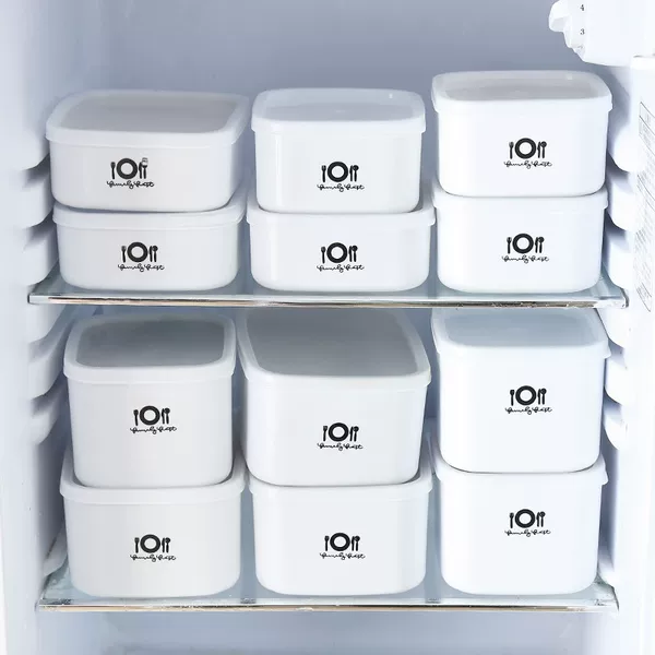 Plastic Food Storage Containers for Refrigerator, Sealed Boxes for Students and Office Workers, Microwaveable Lunch Boxes