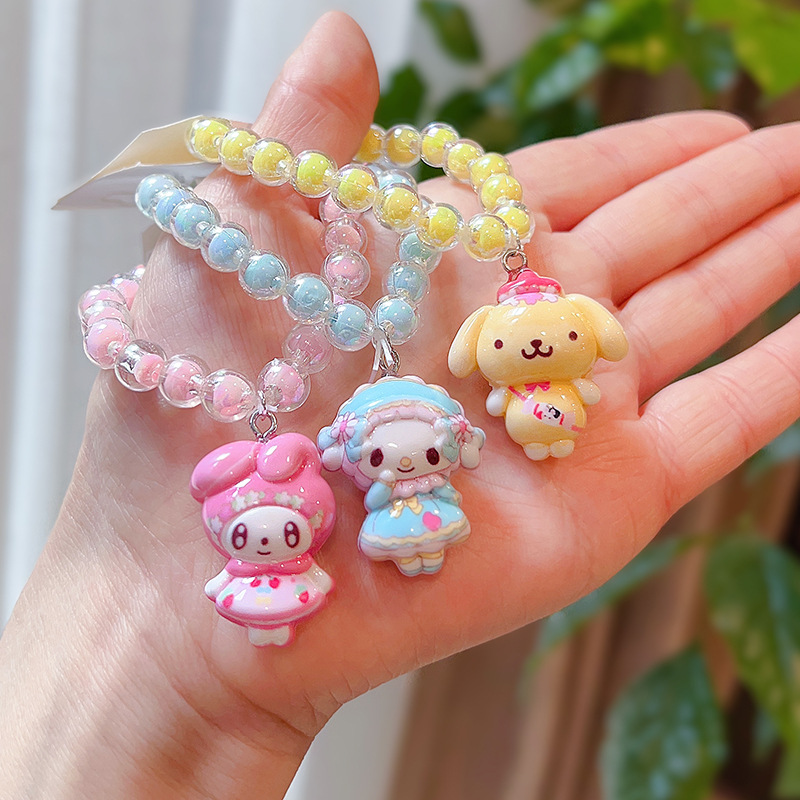 Cute cartoon toy, jewelry for princess, beaded bracelet, Birthday gift