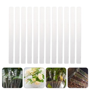 Cross-border Transparent Acrylic Outdoor Label Marker Plant Sign DIY Blank Garden Vegetable Classification Identification