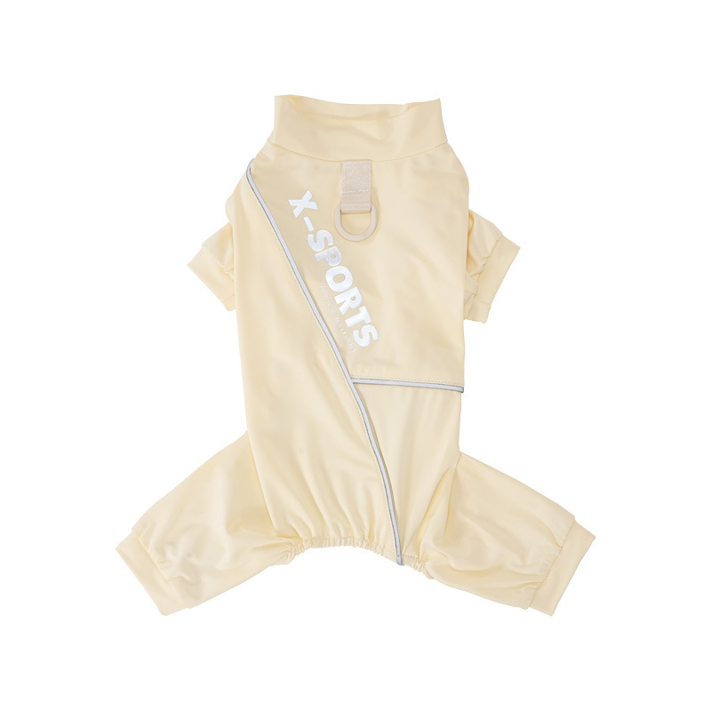 Ropa para mascotas Primavera/Verano 2026: Abrigo ligero y transpirable de cuatro patas para perros pequeños, Teddy, Bichón y_voghion.com