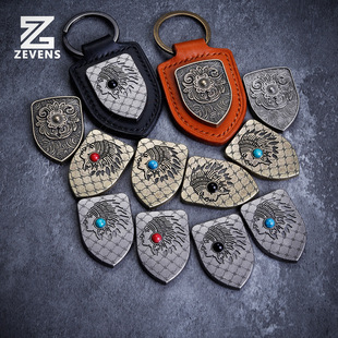 Vintage Cloth Buckle Long Cloth Buckle Hand Shield Buckle Handmade DIY Leather Hardware Metal Decorative Accessories