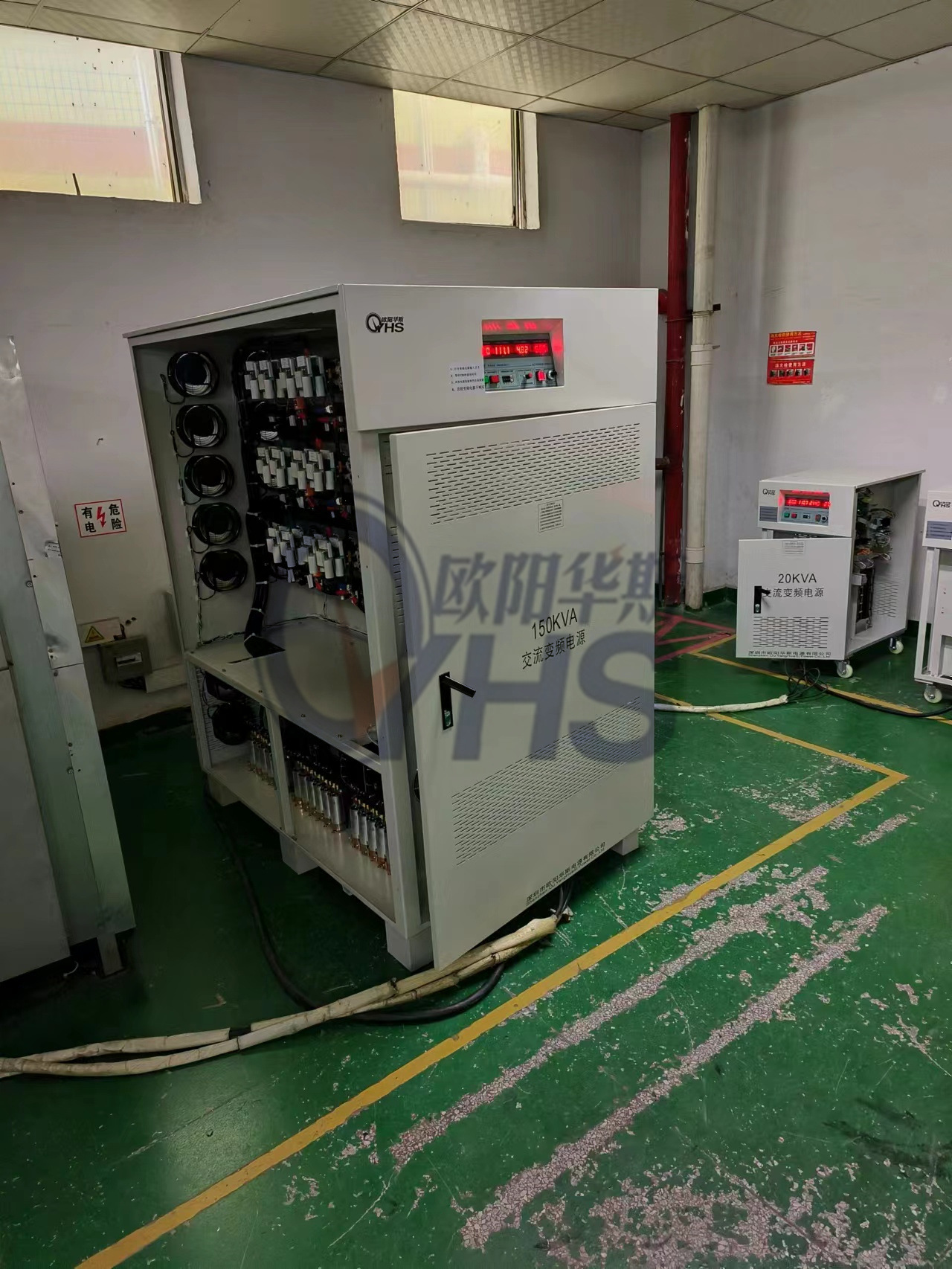 ŷ����˹����150KVA��Ƶ��Դ������ɽ������480V 60HZ�����Կյ�