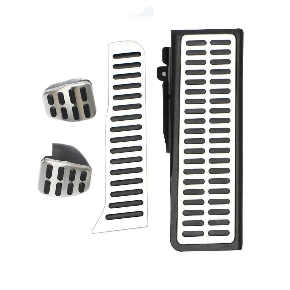 Suitable for Volkswagen Touran, Tiguan, Golf 5, 6 Anti-Slip Accelerator, Brake, and Rest Pedals Modification Accessories