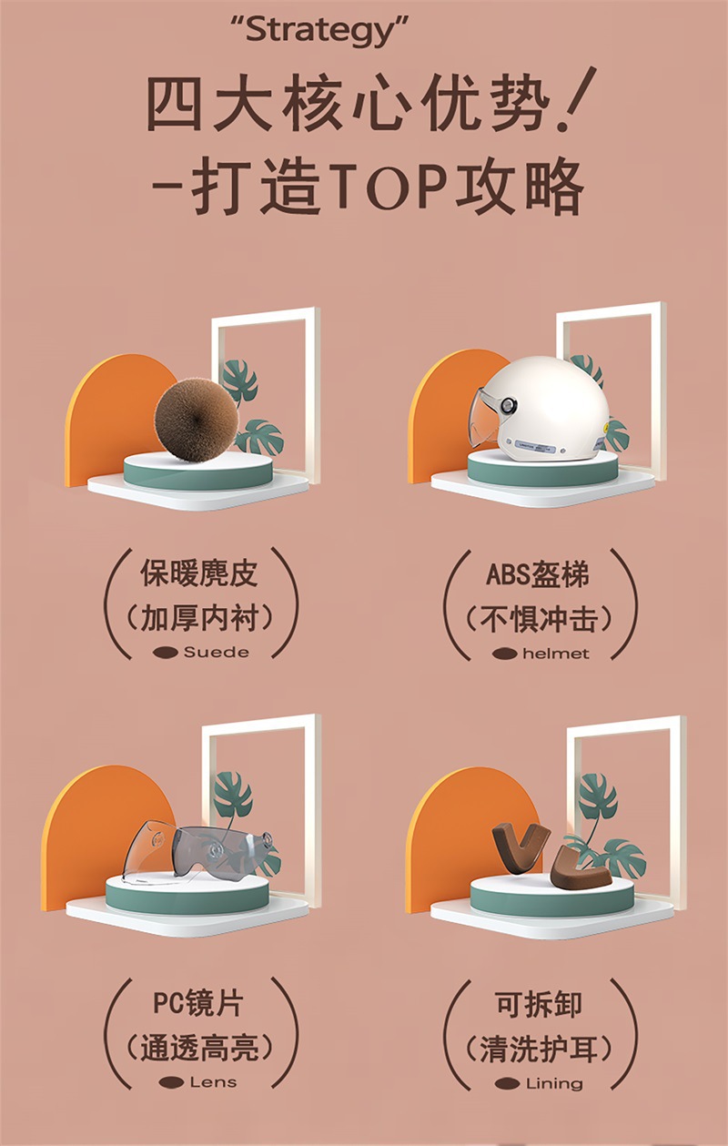 3C Certified New National Standard Electric Vehicle Motorcycle Summer Transparent Electric Scooter Half Helmet Men's All-Season Safety Helmet