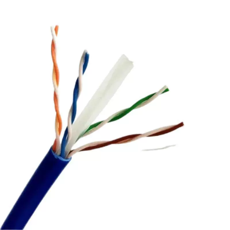 Супер шесть кабель сетевой кислородсодержащий медный national standard CAT6 неэкранированный витой пары инженерный мониторинг домашней сети кабель 305 метров