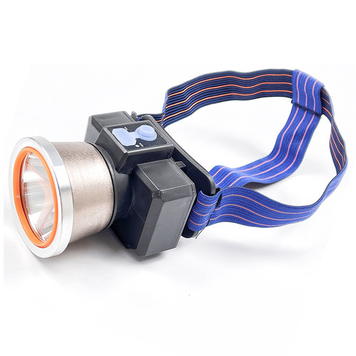 Outdoor stepless dimming headlight, strong light, long-range fishing light, ultra-long battery life, head-mounted lighting, multi-functional headlight
