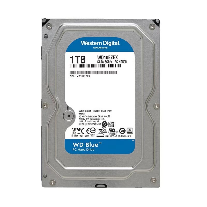 西数シングルディスク1tbブルーディスク3.5インチデスクトップ機械ハードディスクコンピュータ監視ビデオストレージ汎用ディスク|undefined