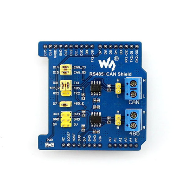 微雪 RS485 CAN Shield 支持Arduino/NUCLEO RS485 CAN扩展板