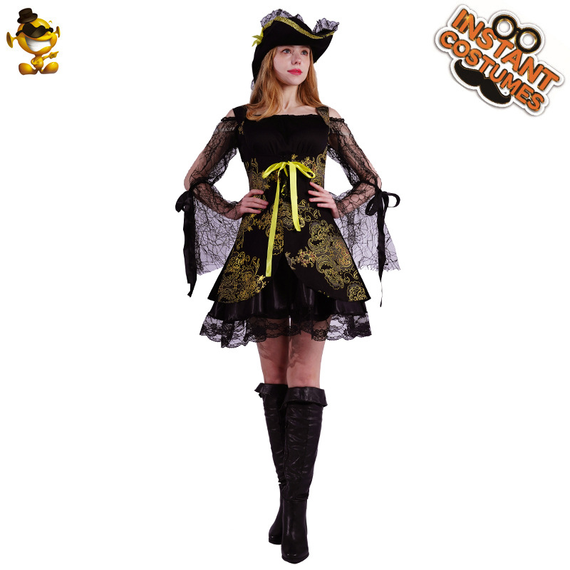 Ropa de fiesta de piratas de Halloween ropa de cosplay ropa de rendimiento de etapa ropa de Carnaval de disfraces