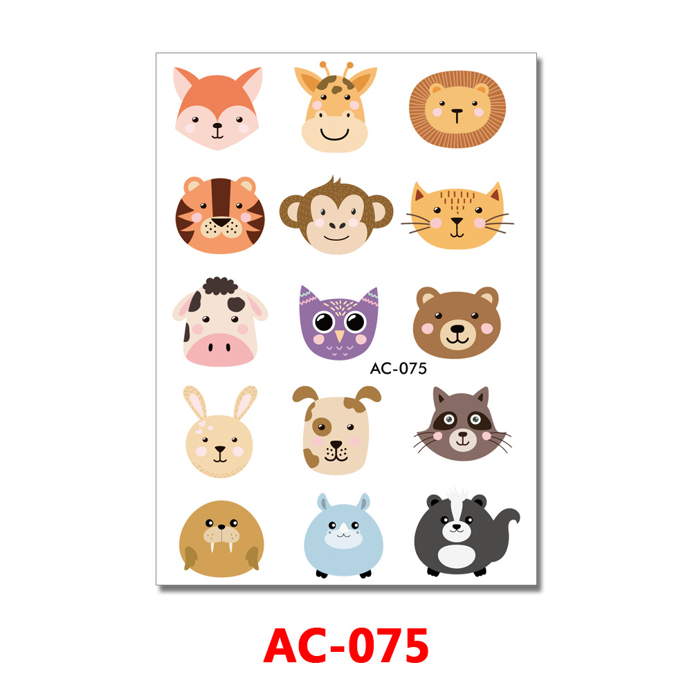 Children's cartoon waterproof tattoo stickers