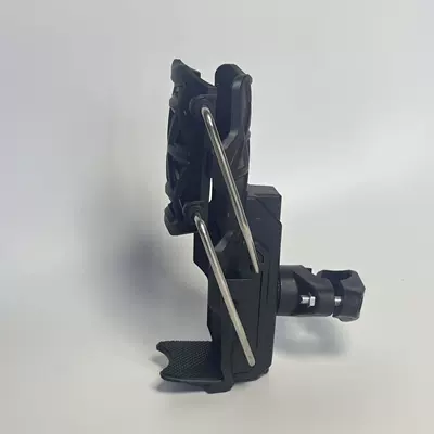 Adaptive Motorcycle Bumper Water Cup Holder Electric Vehicle Scooter Universal Water Bottle Holder (Motosiklet ləvazimatları və aksesuarları) - black-nylon-hoop-style
