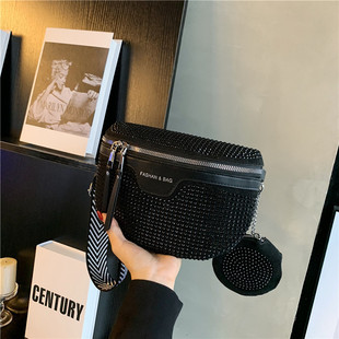 Simple casual waist bag for women 2023 Autumn New Fashion Women's messenger bag personalized commuter chest bag