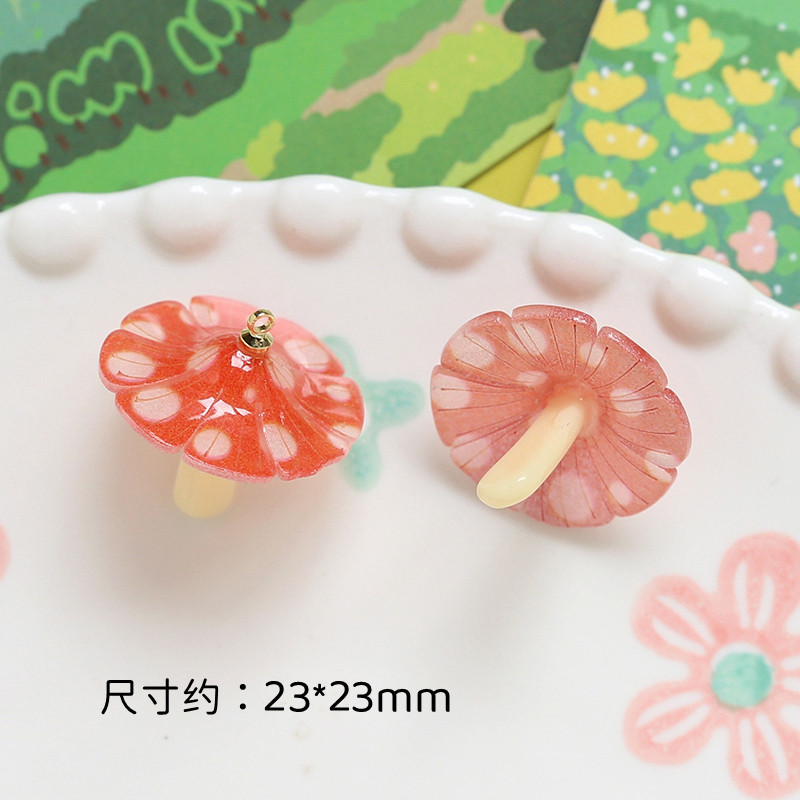 1 Piece Plastic Mushroom Pendant display picture 11