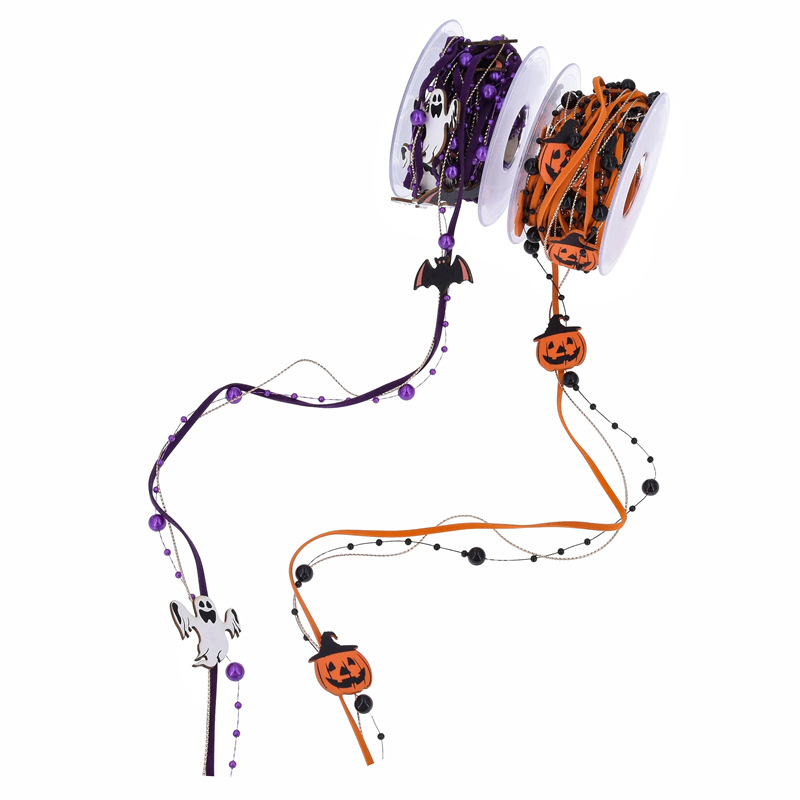 Embalaje de Halloween cinta naranja calabaza cinta decorativa artesanal cinta creativa decoración festiva caja de regalo cinta transfronteriza