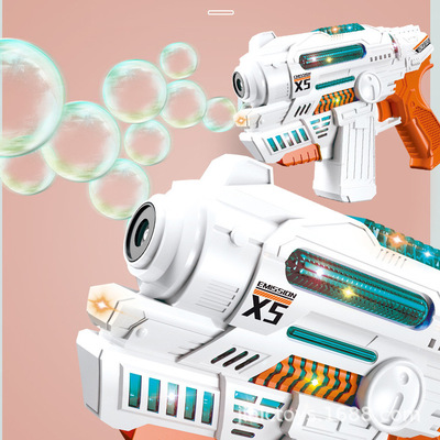 泡泡机电动风扇泡泡枪儿童全自动吹泡泡相机发光音乐玩具跨境户外