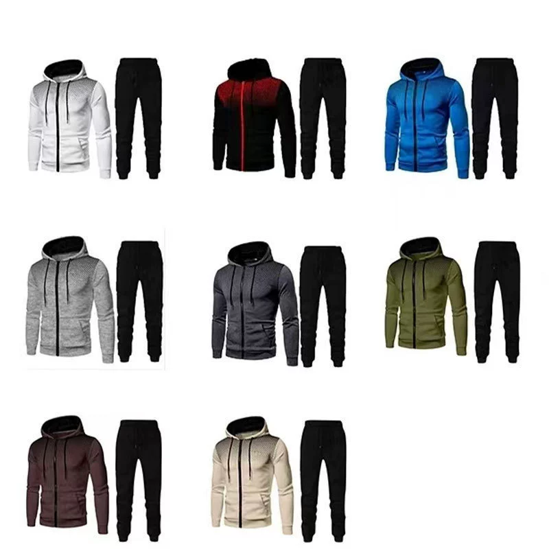 2023 качественные мужские повседневные мужские кардиганы с длинным рукавом с капюшоном свитер с принтом волновой точки подростковый мужской костюм оптом