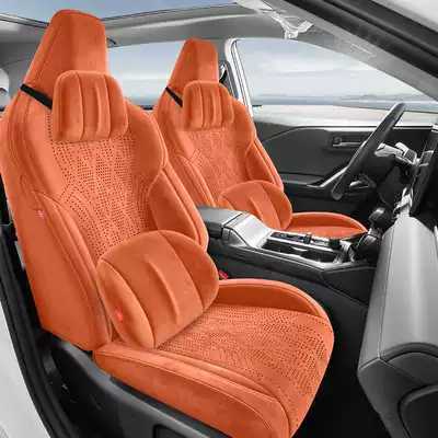 Modelə uyğun (Original) oturacaq örtükləri Special Seat Covers, Fully Enclosed - red-tea-orange-memory-edition-half-pack-in-the-back