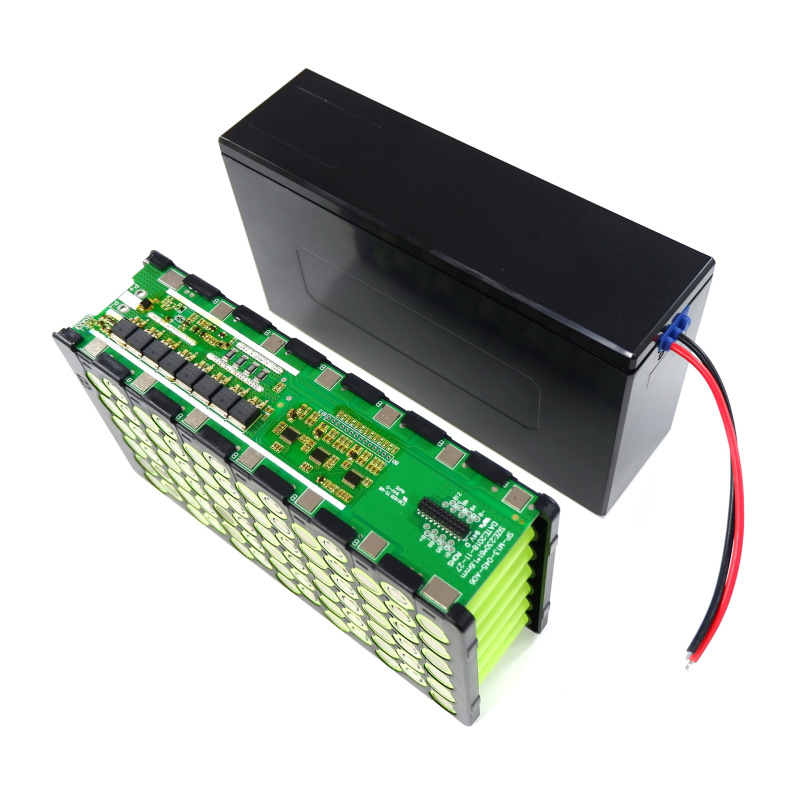 4812 バッテリーボックス 48V12Ah リチウムバッテリーボックス 48 ボルト 12 アンペアバッテリーボックス + ブラケット + ニッケル + ワイヤー + 保護ボード|undefined