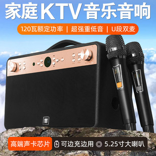 Home KTV Audio suit Outdoor Square Dance Speaker Karaoke Singing All-in-One Home KTV Bluetooth Speaker